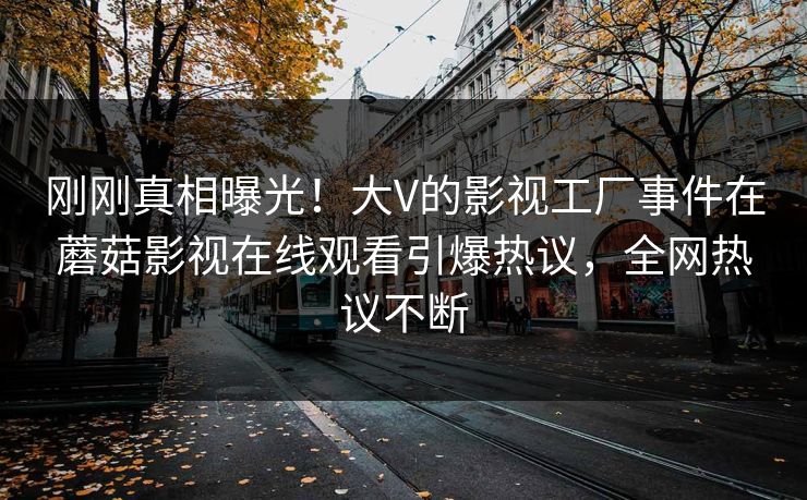 刚刚真相曝光！大V的影视工厂事件在蘑菇影视在线观看引爆热议，全网热议不断